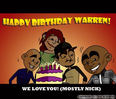 happy birthday warren brown!